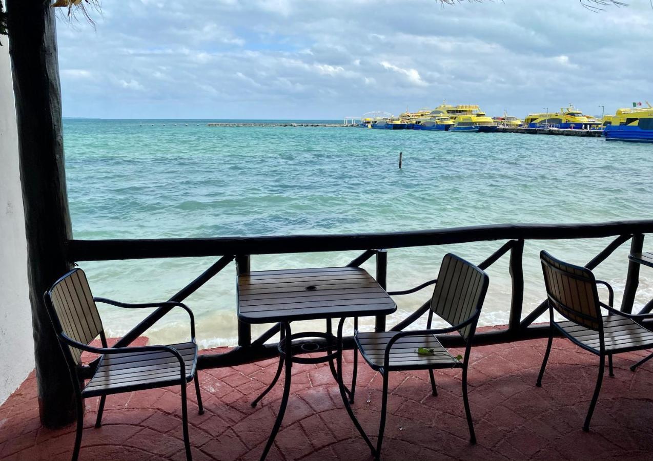 Casa Caribe Cancun Ngoại thất bức ảnh View of the beach from the hotel