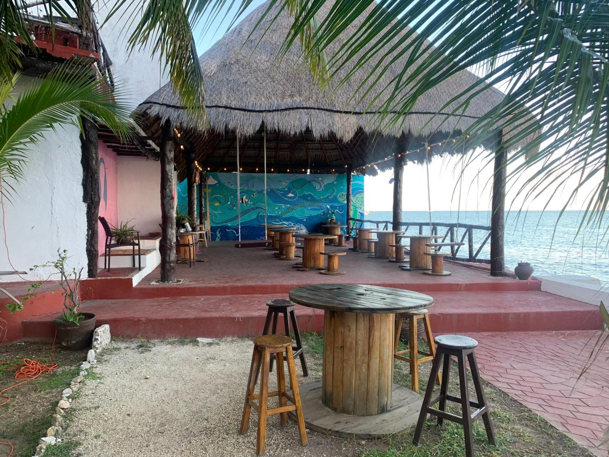 Casa Caribe Cancun Ngoại thất bức ảnh Beach bar in Akumal